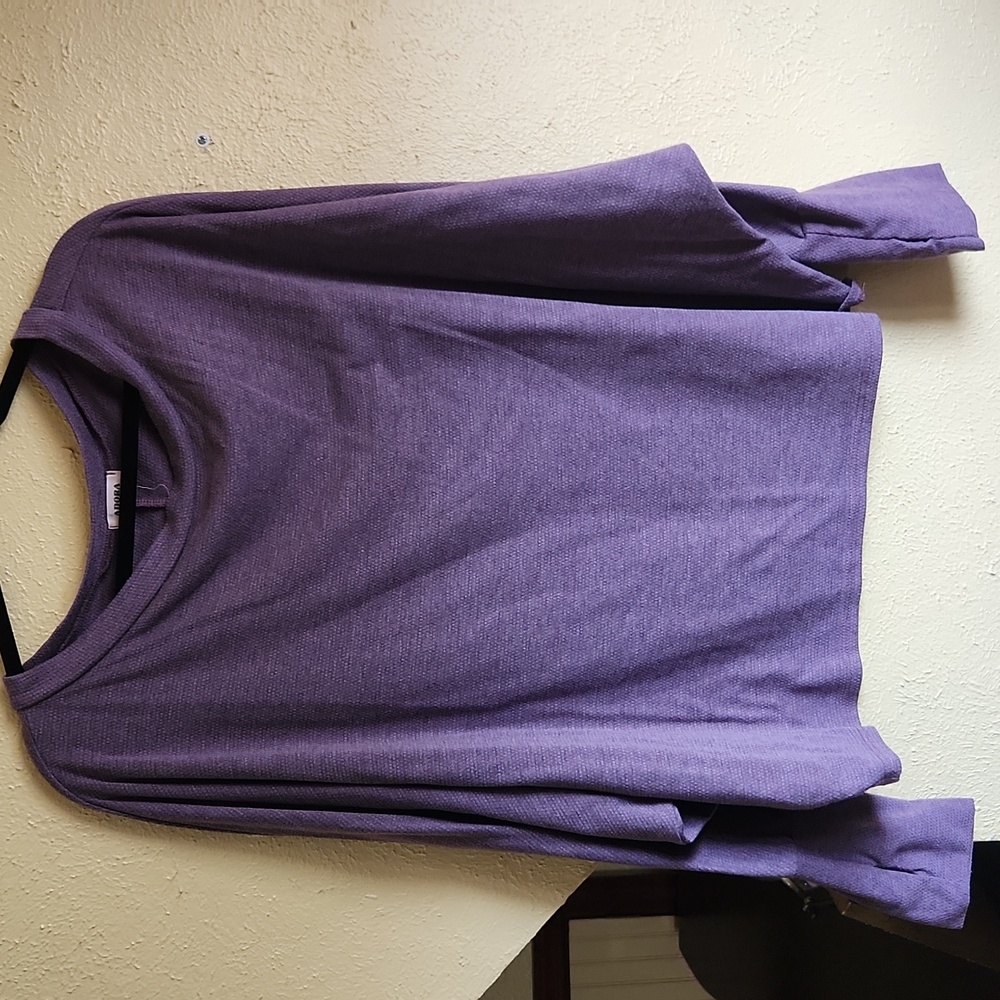 ADORA Lavender Knit Top Batwing